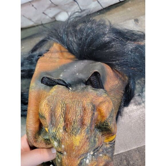 Mario chiodo studios bat man scary 2006 face mask werewolf Halloween costume - Picture 5 of 7